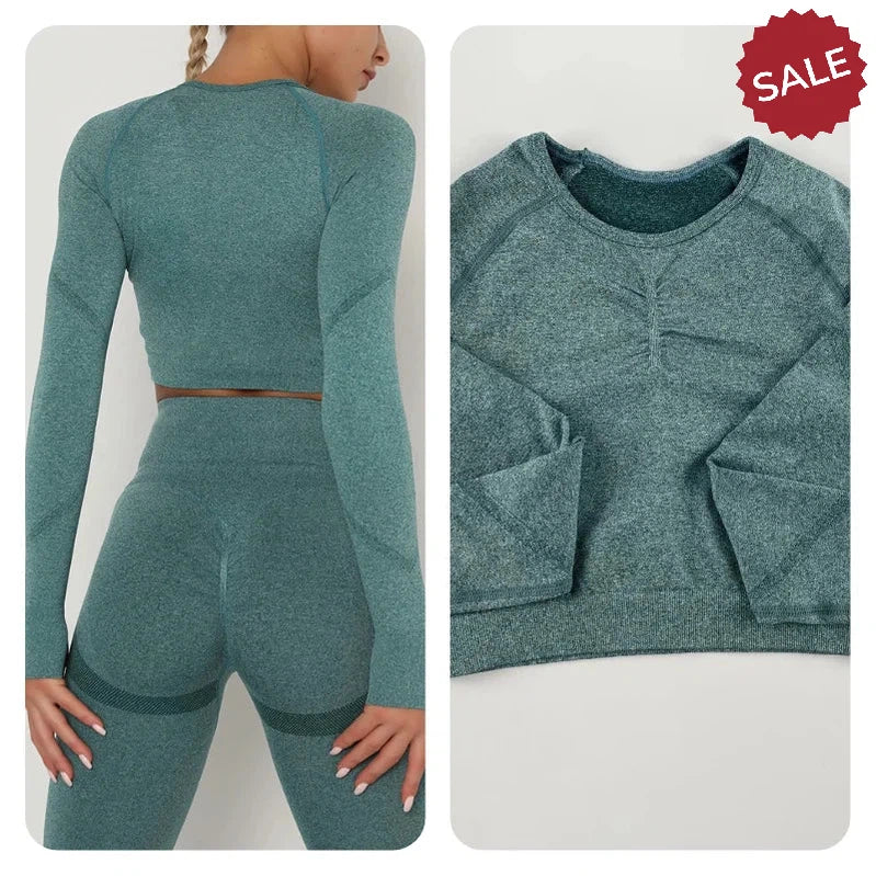 Long Sleeve Yoga and Workout Top for Women