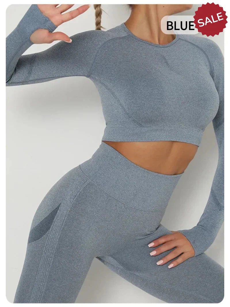 Long Sleeve Yoga and Workout Top for Women