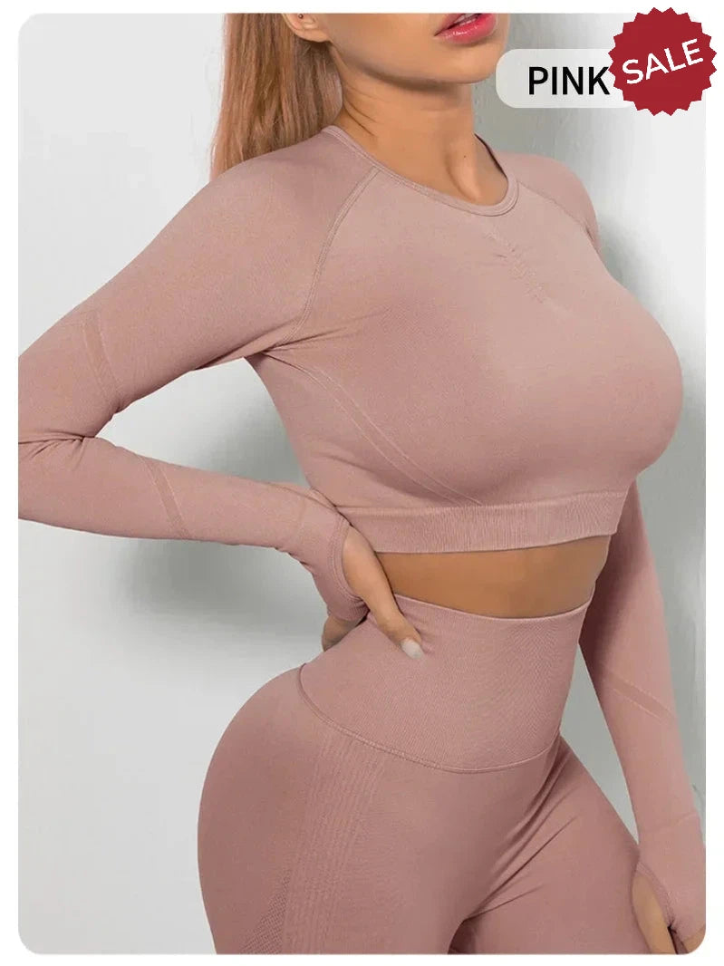 Long Sleeve Yoga and Workout Top for Women