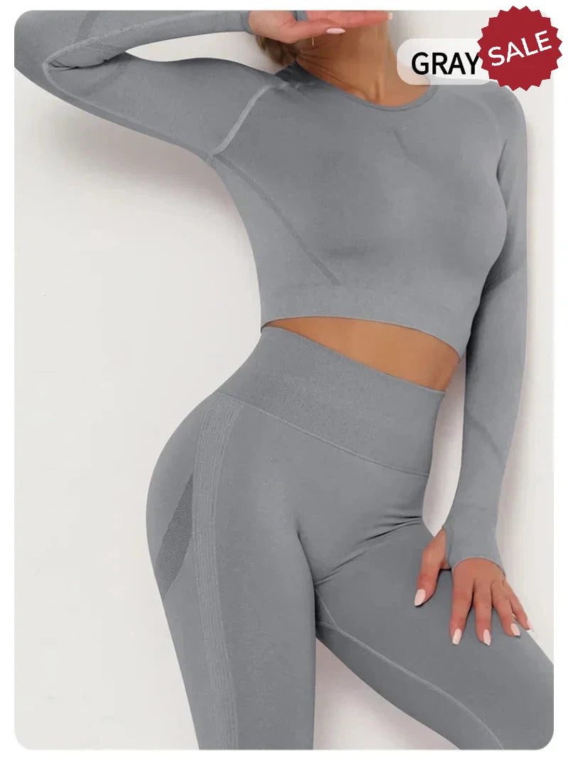 Long Sleeve Yoga and Workout Top for Women