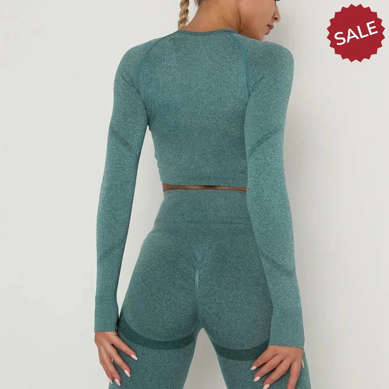 Long Sleeve Yoga and Workout Top for Women