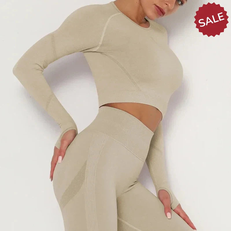 Long Sleeve Yoga and Workout Top for Women