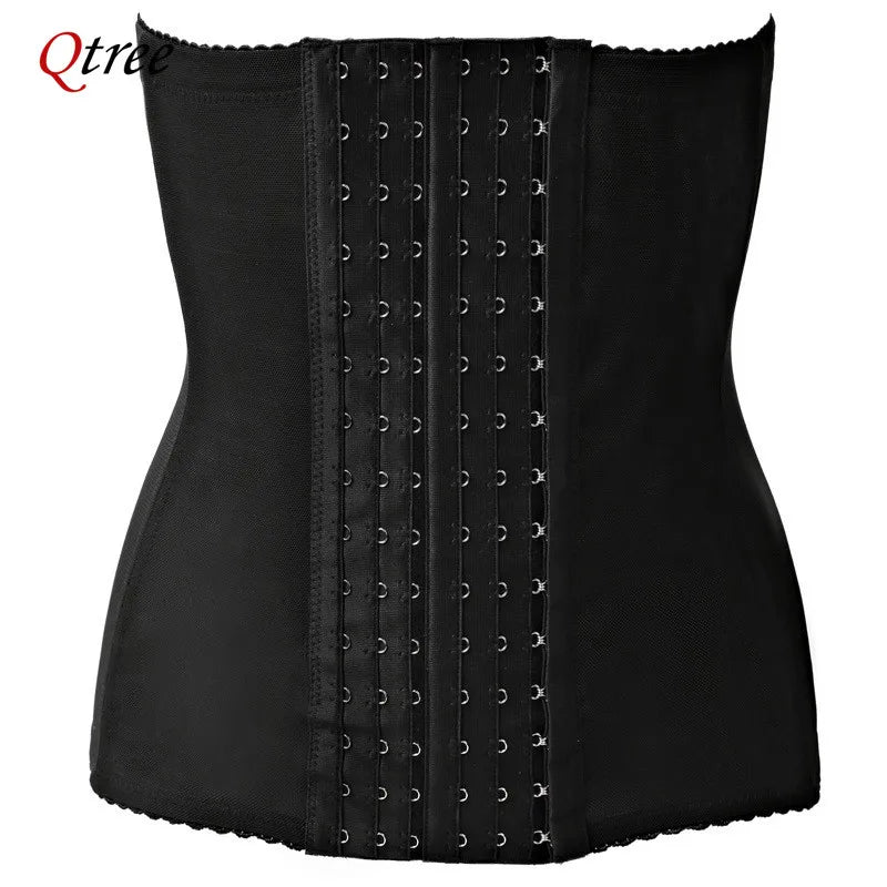 Qtree Slimming Waist Trainer Belt – Firm Tummy Control