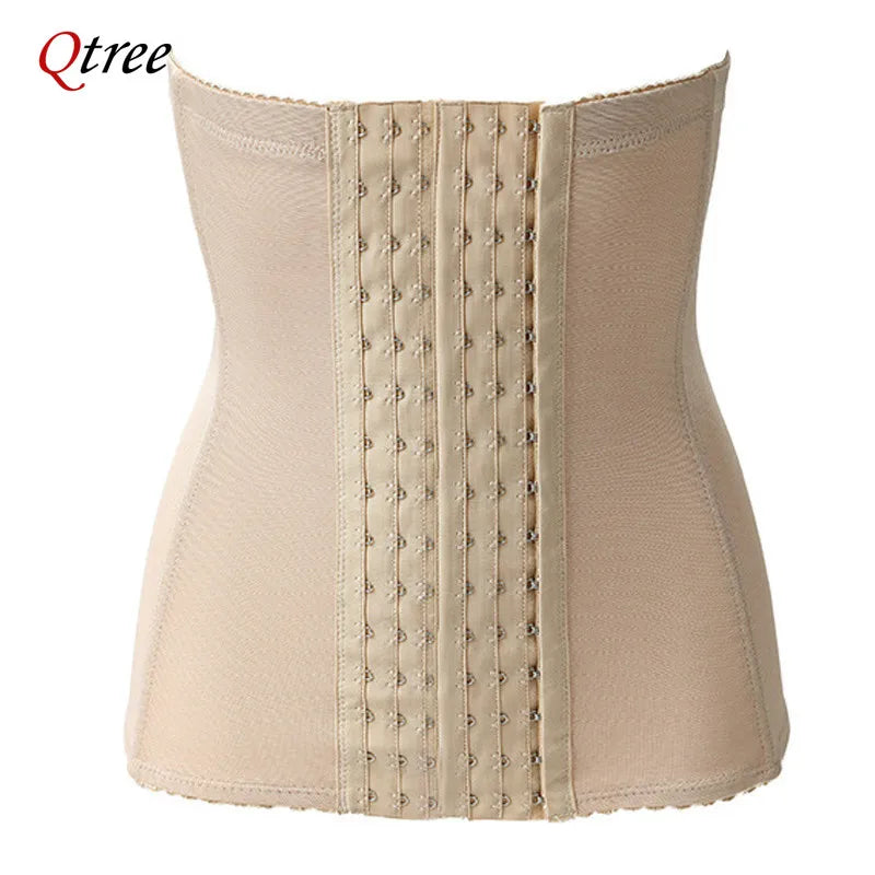 Qtree Slimming Waist Trainer Belt – Firm Tummy Control
