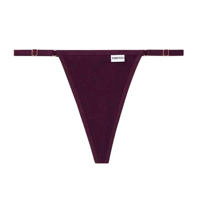 S-XL Cotton Thongs Women Sexy Low Waist T-Back Underwear Ladies Bikini Panties Comfortable Cotton Underwear G-string Lingerie