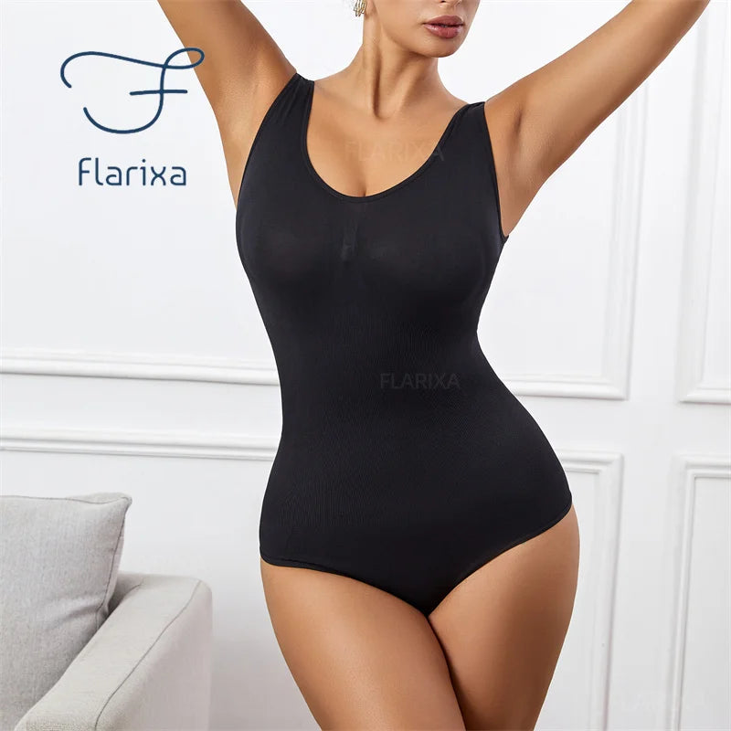 Seamless Plus Size Bodysuit – Postpartum Butt Lift Shapewear