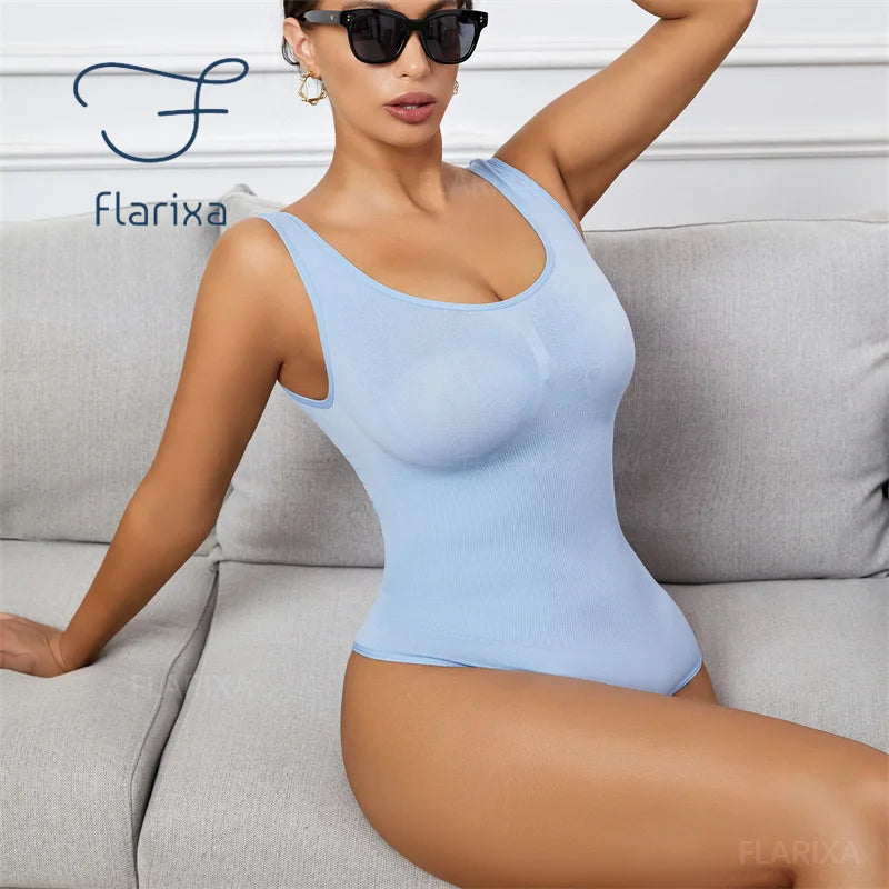 Seamless Plus Size Bodysuit – Postpartum Butt Lift Shapewear