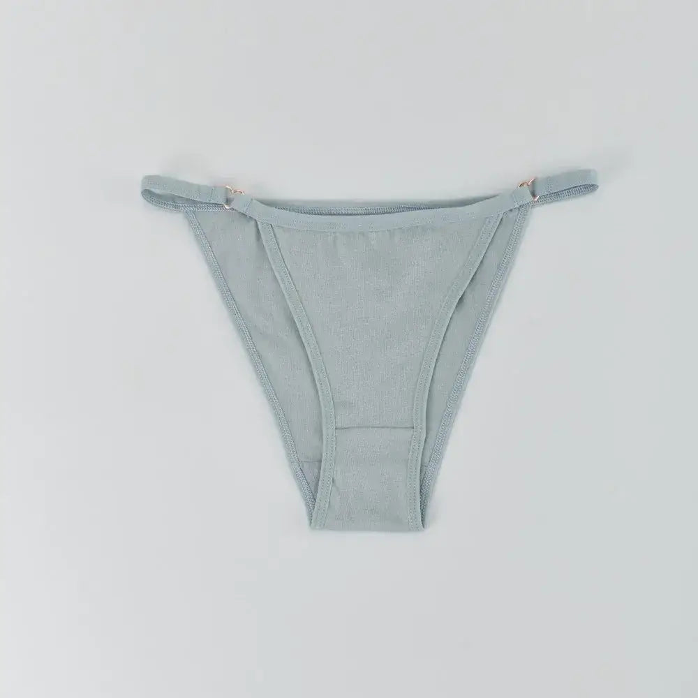 Sexy Women’s Low Waist Soft Cotton Thongs - G-String Panty Lingerie, 5 Colours