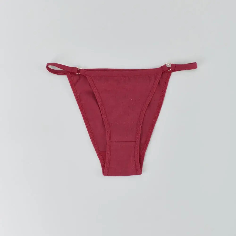 Sexy Women’s Low Waist Soft Cotton Thongs - G-String Panty Lingerie, 5 Colours