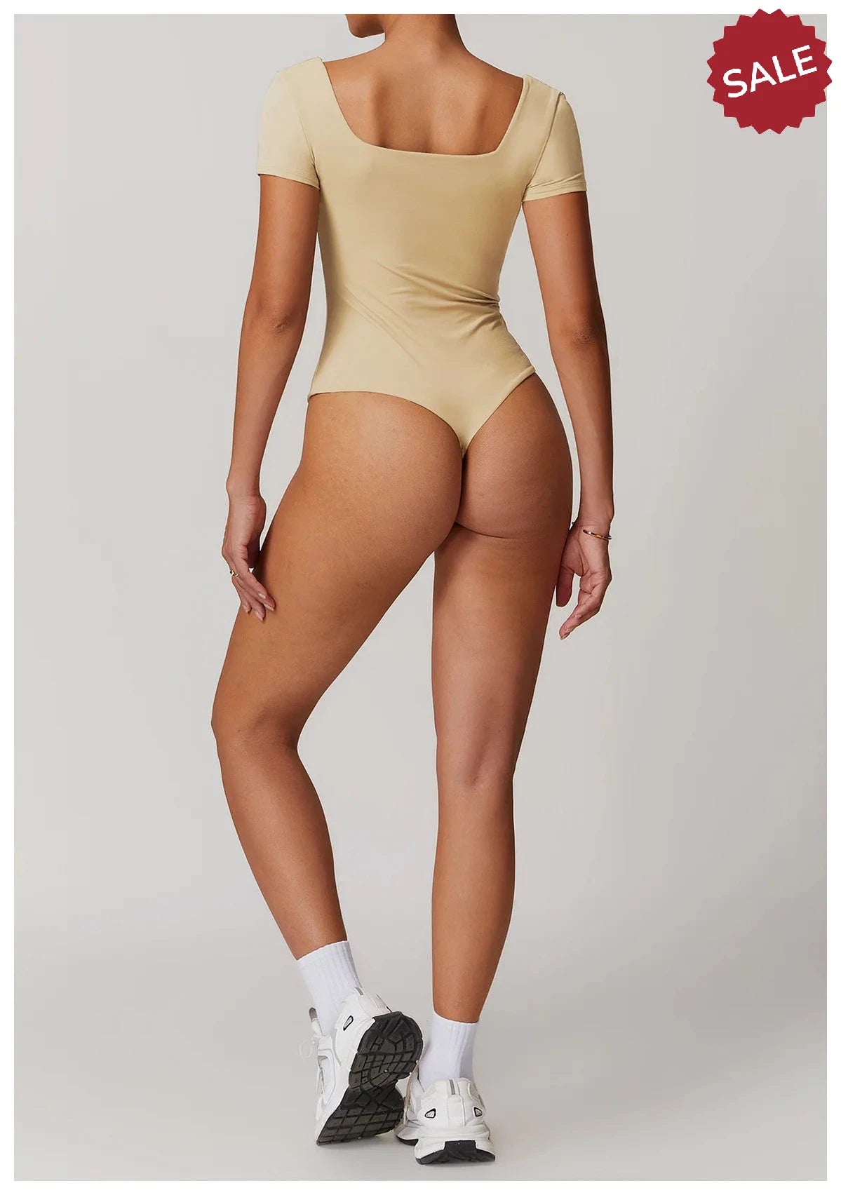Short Sleeve Triangle Jumpsuit - Women’s Fitness Activewear