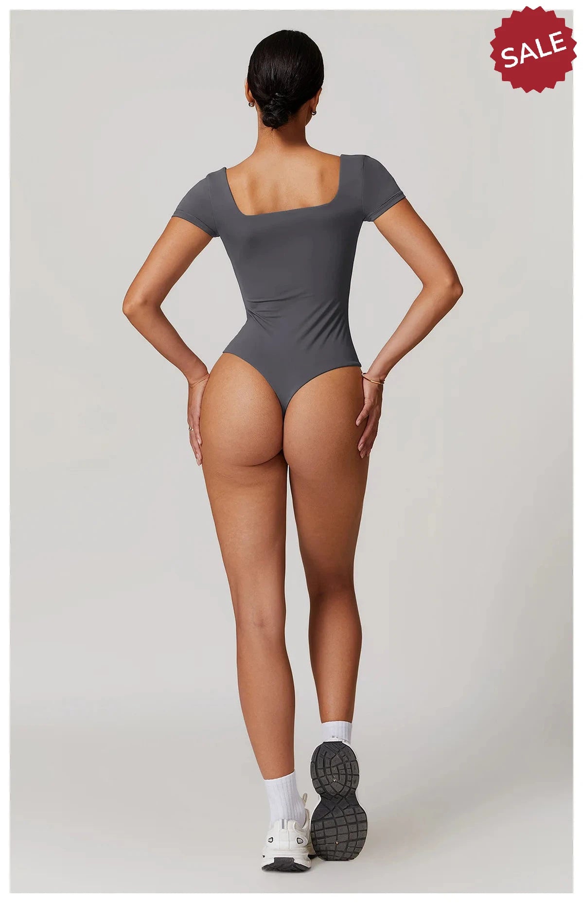Short Sleeve Triangle Jumpsuit - Women’s Fitness Activewear