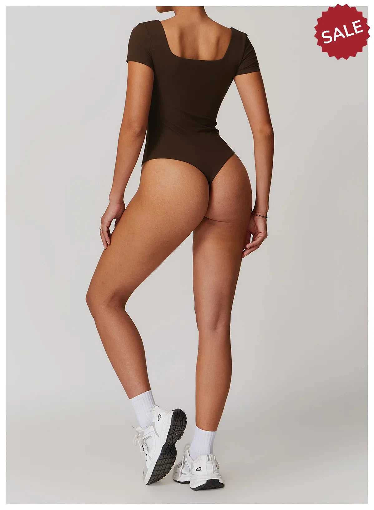 Short Sleeve Triangle Jumpsuit - Women’s Fitness Activewear