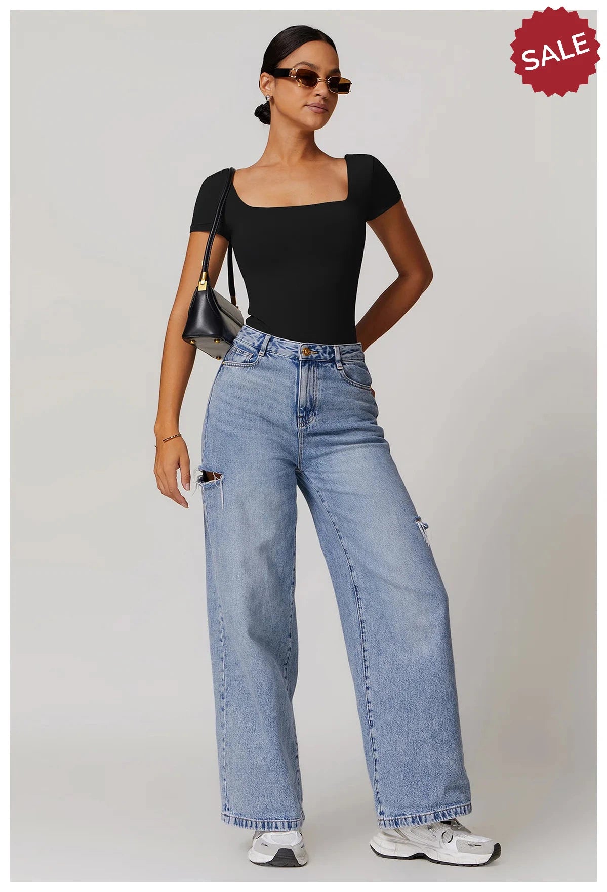 Short Sleeve Triangle Jumpsuit - Women’s Fitness Activewear