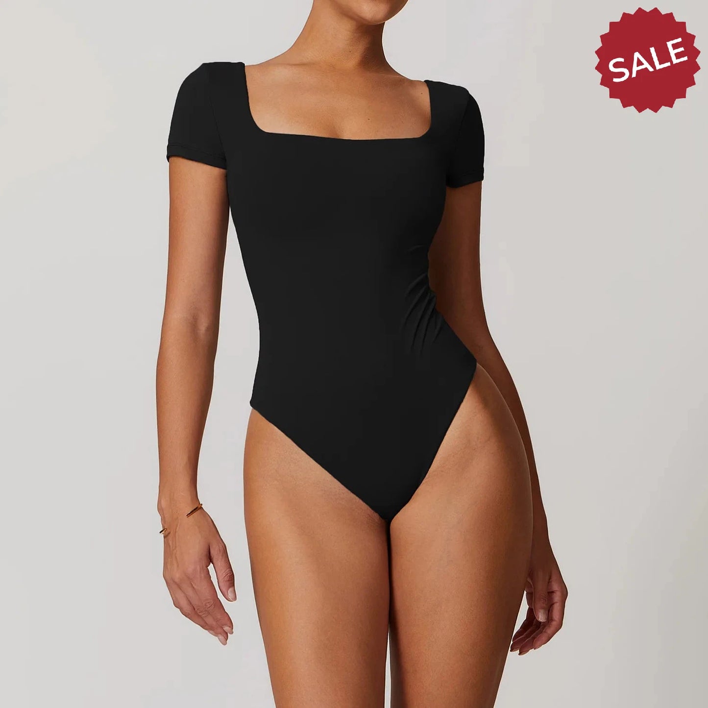 Short Sleeve Triangle Jumpsuit - Women’s Fitness Activewear