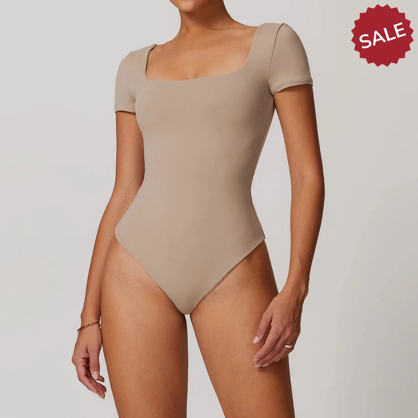 Short Sleeve Triangle Jumpsuit - Women’s Fitness Activewear