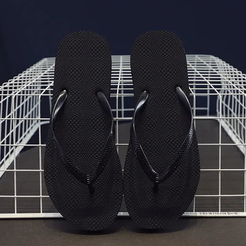 Solid Color Non-Slip Summer Beach Flip Flops