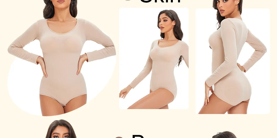 Spandex Elastic Bodysuit Shapewear – Tummy Control