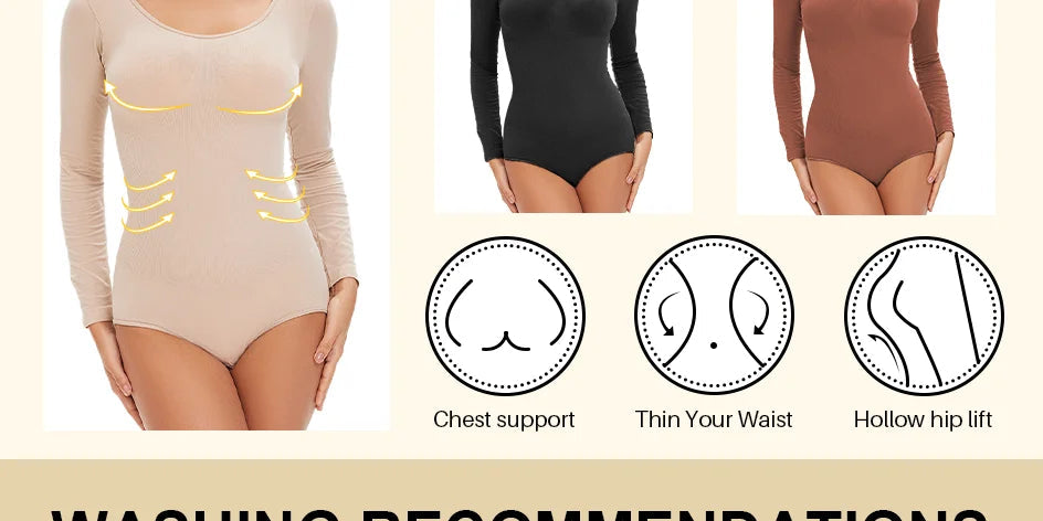 Spandex Elastic Bodysuit Shapewear – Tummy Control