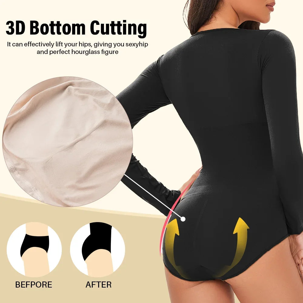 Spandex Elastic Bodysuit Shapewear – Tummy Control