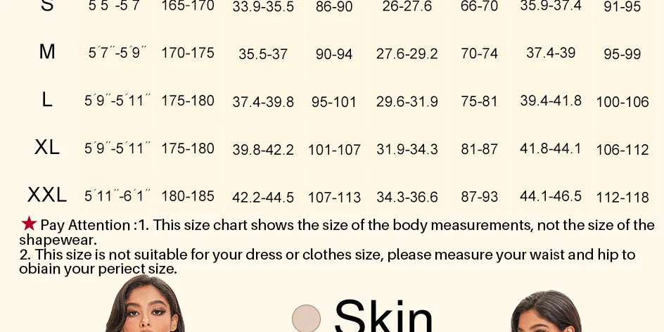 Spandex Elastic Bodysuit Shapewear – Tummy Control