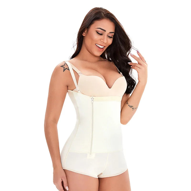 Women Full Body Shapewear Open-Bust Underwear Waist Trainer Corset Seamless Slimming Bodysuit Butt Lifter Plus Size 6XL