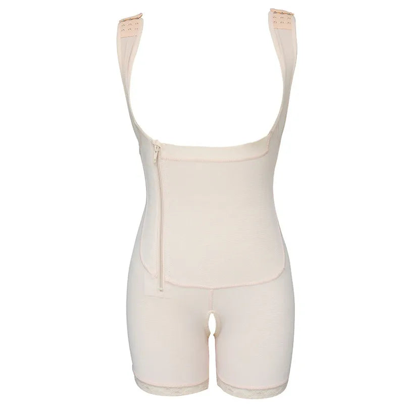 Women Full Body Shapewear Open-Bust Underwear Waist Trainer Corset Seamless Slimming Bodysuit Butt Lifter Plus Size 6XL