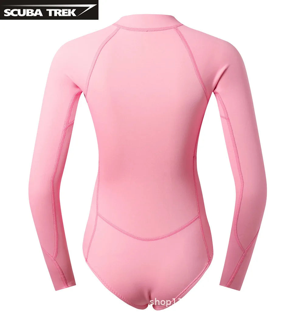 Women’s 2mm Neoprene Long Sleeve Diving Wetsuit