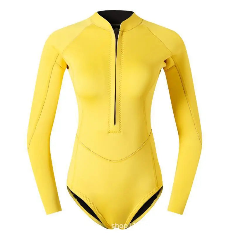 Women’s 2mm Neoprene Long Sleeve Diving Wetsuit