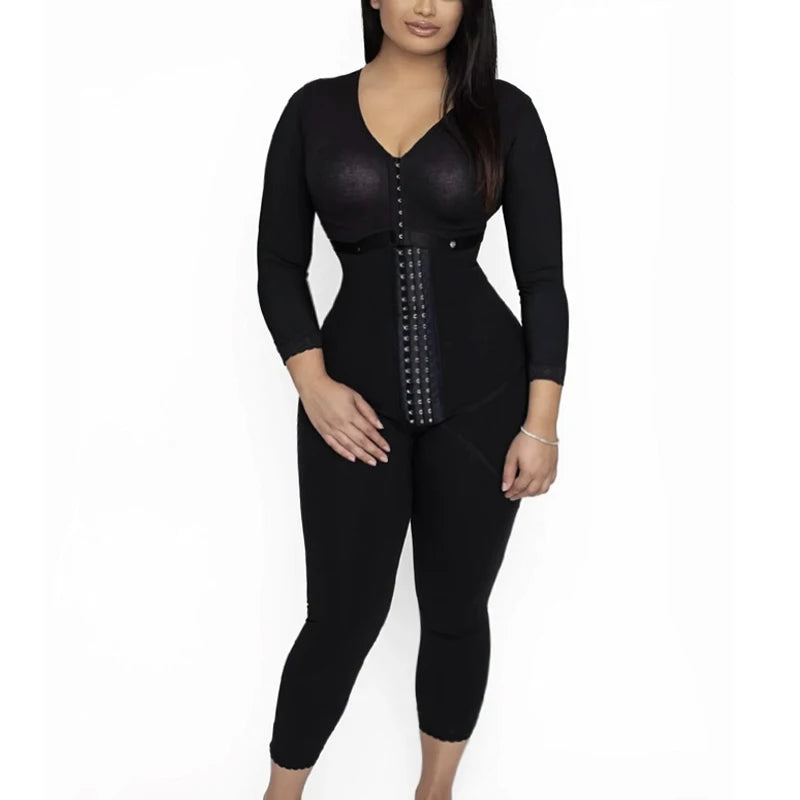 Women’s Full Body Shaper – Colombian Postpartum Tummy Control Bodysuit