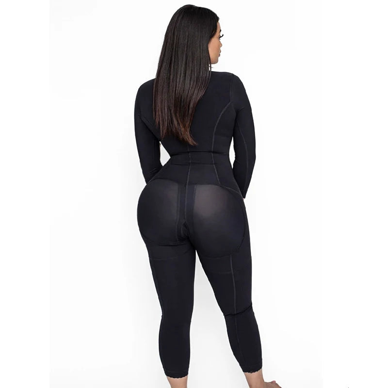 Women’s Full Body Shaper – Colombian Postpartum Tummy Control Bodysuit