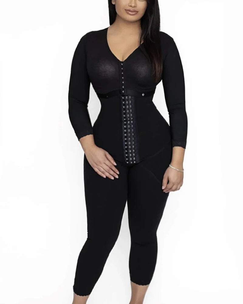 Women’s Full Body Shaper – Colombian Postpartum Tummy Control Bodysuit