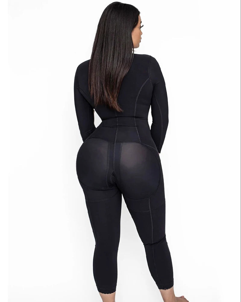 Women’s Full Body Shaper – Colombian Postpartum Tummy Control Bodysuit