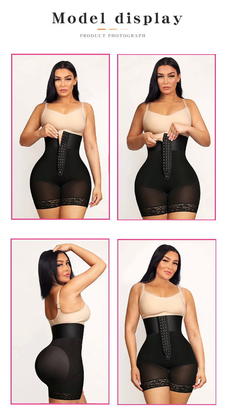 Women’s High-Waist Body Shaper Panties – Butt Lifter Slimming Shapewear