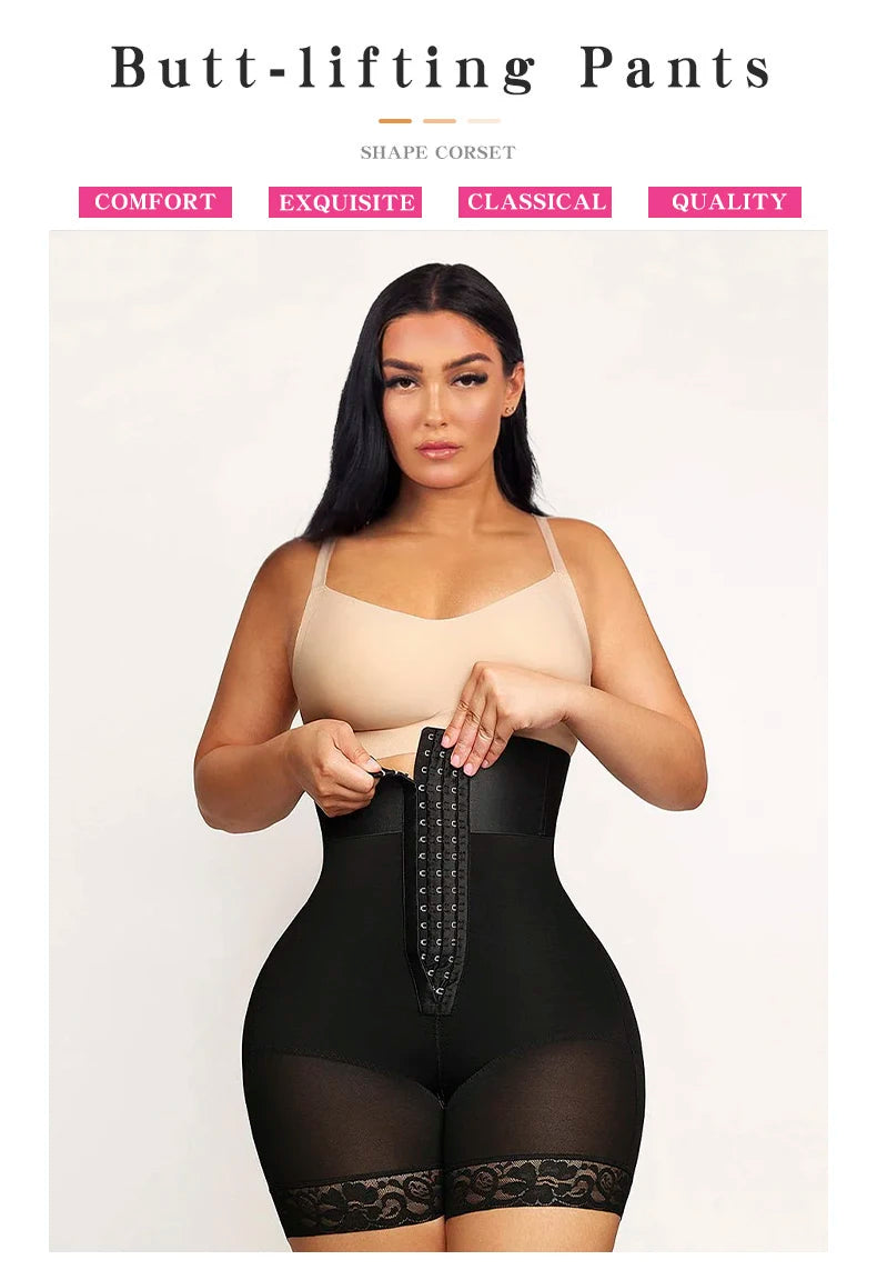 Women’s High-Waist Body Shaper Panties – Butt Lifter Slimming Shapewear