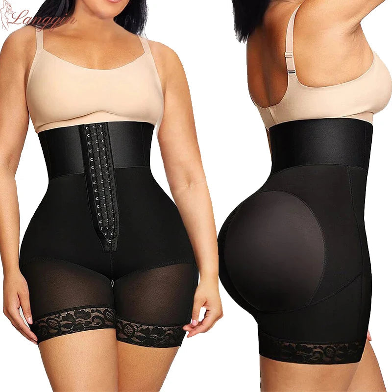 Women’s High-Waist Body Shaper Panties – Butt Lifter Slimming Shapewear