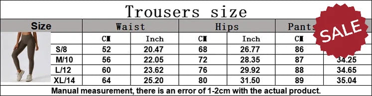 Women’s Push-Up Seamless Yoga Pants - High-Waist Fitness Leggings