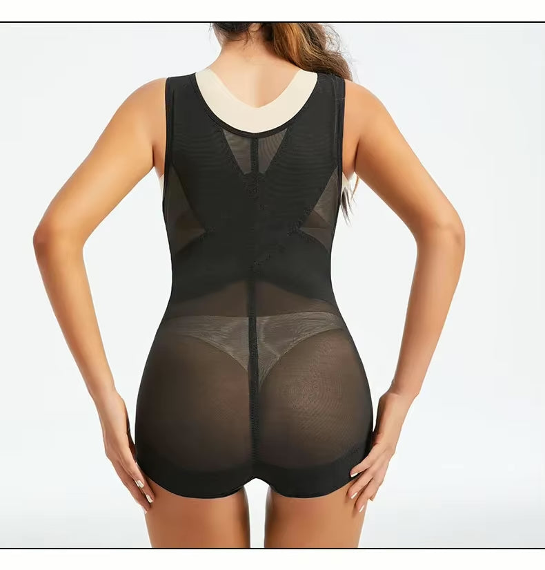 Women’s Seamless Full-Body Shaper Bodysuit – Tummy Control Underbust Corset