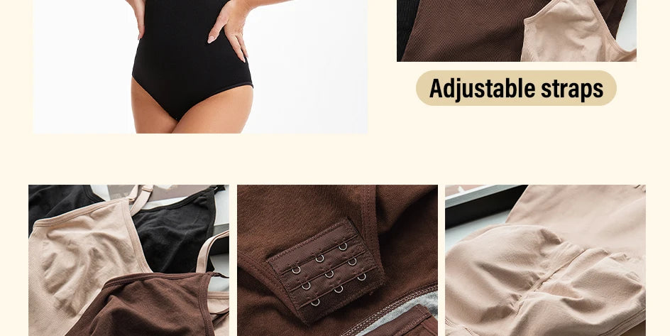 Women’s Seamless Slimming Butt Lifter Full Body Shaper Bodysuit