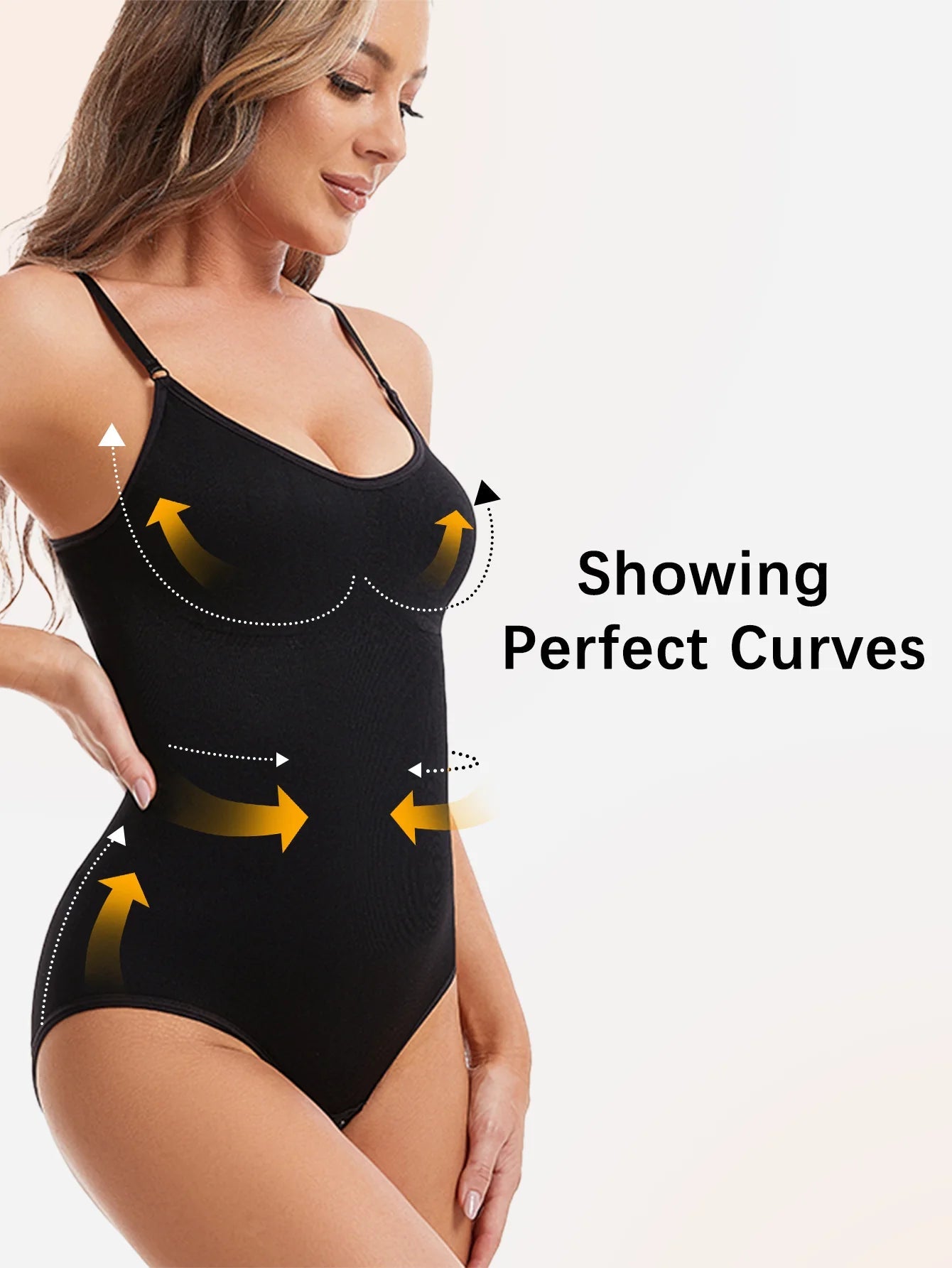 Women’s Seamless Slimming Butt Lifter Full Body Shaper Bodysuit