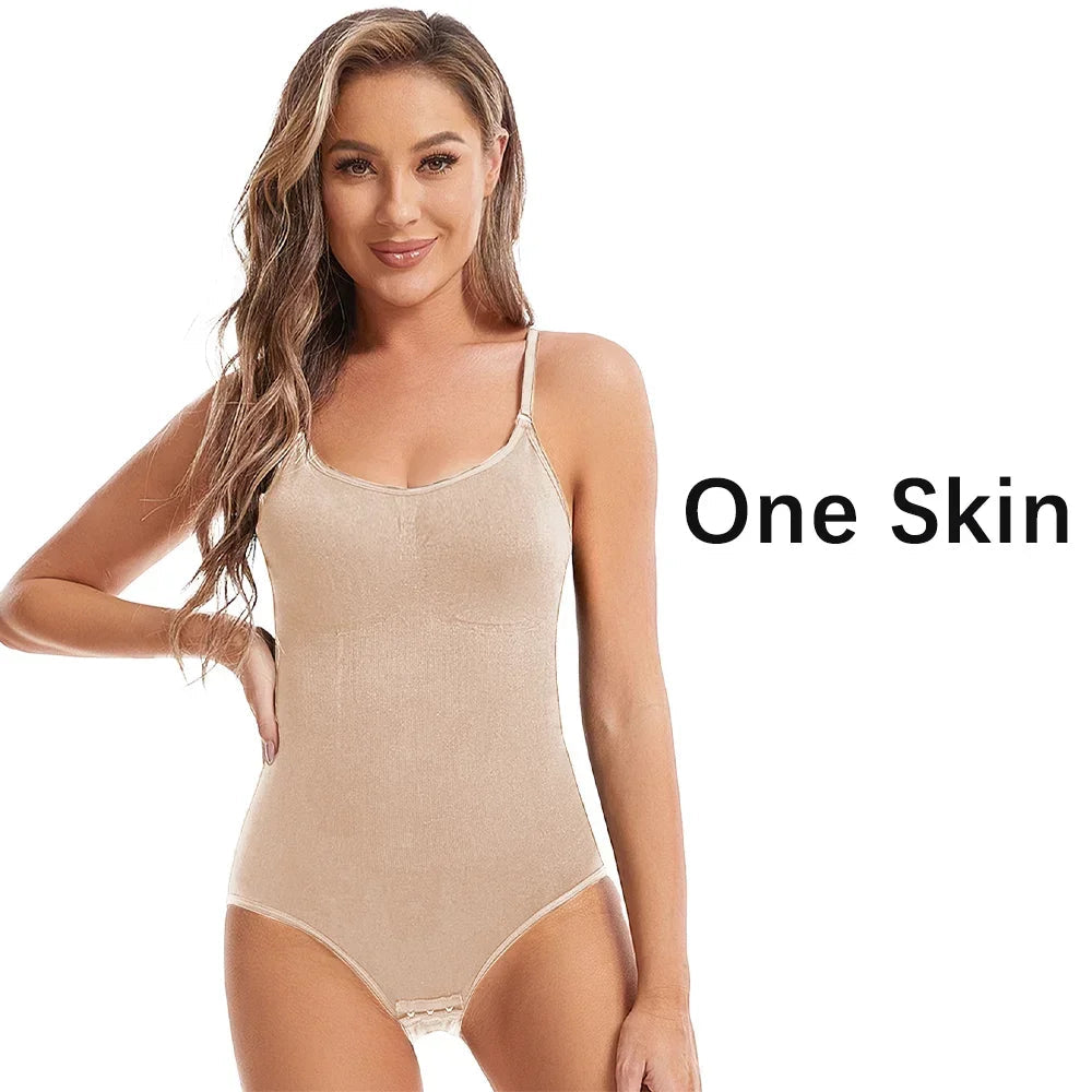 Women’s Seamless Slimming Butt Lifter Full Body Shaper Bodysuit