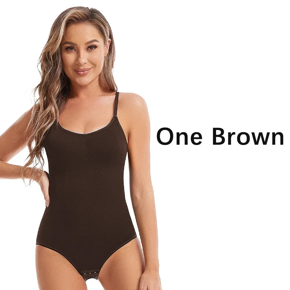 Women’s Seamless Slimming Butt Lifter Full Body Shaper Bodysuit