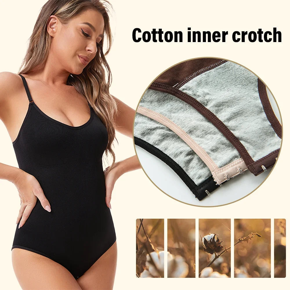 Women’s Seamless Slimming Butt Lifter Full Body Shaper Bodysuit