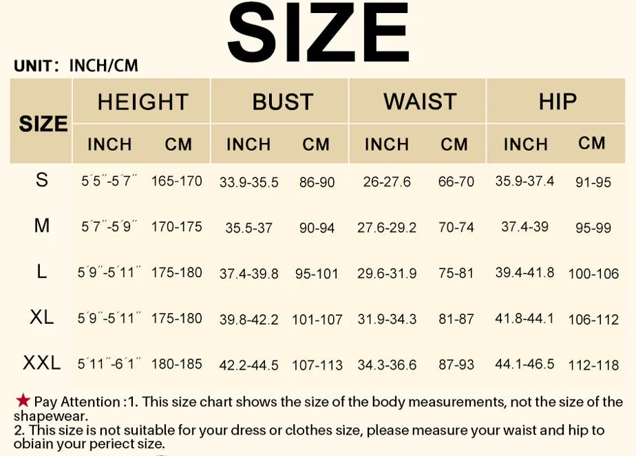 Women’s Seamless Slimming Butt Lifter Full Body Shaper Bodysuit