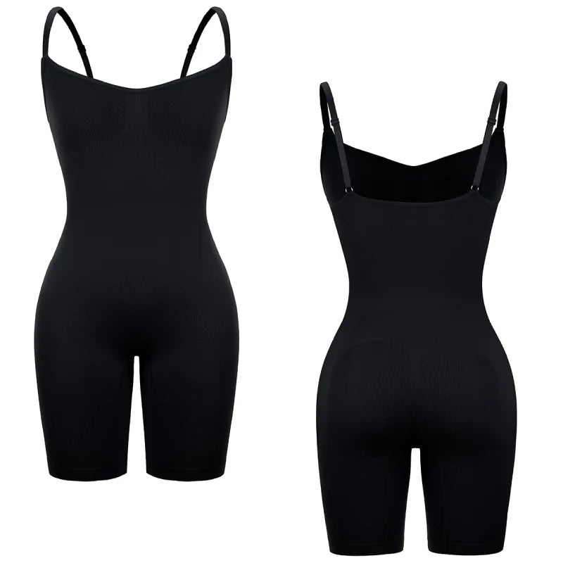 Women’s Seamless Waist Trainer Bodysuit – Butt Lifter Shapewear