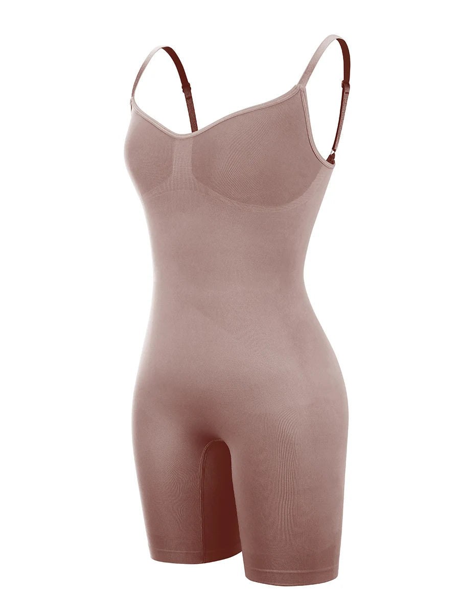 Women’s Seamless Waist Trainer Bodysuit – Butt Lifter Shapewear