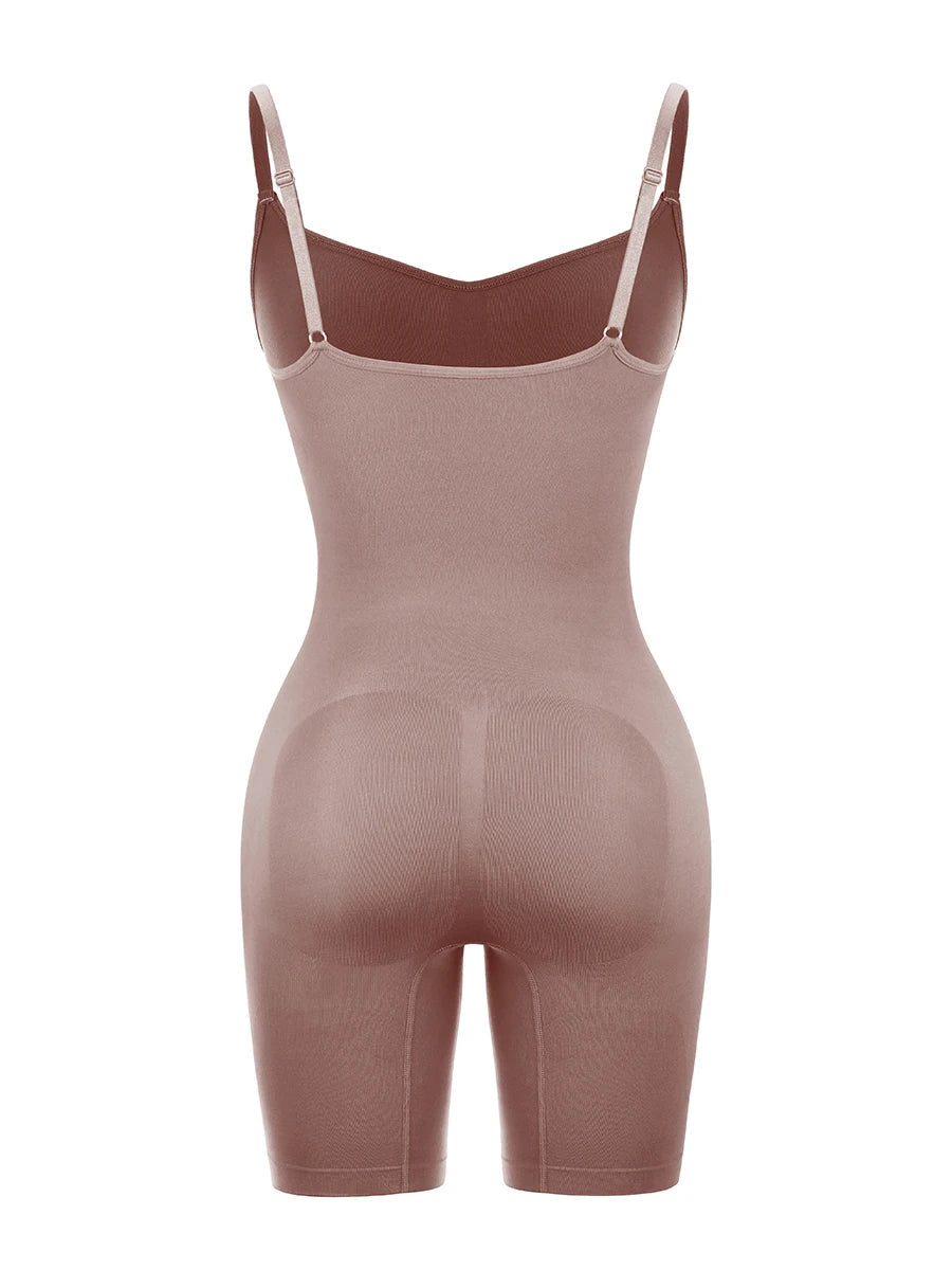 Women’s Seamless Waist Trainer Bodysuit – Butt Lifter Shapewear