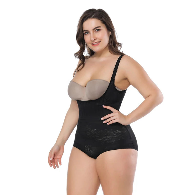 Women’s Sexy Slimming Shapewear – Plus Size Waist Trainer Bodysuit