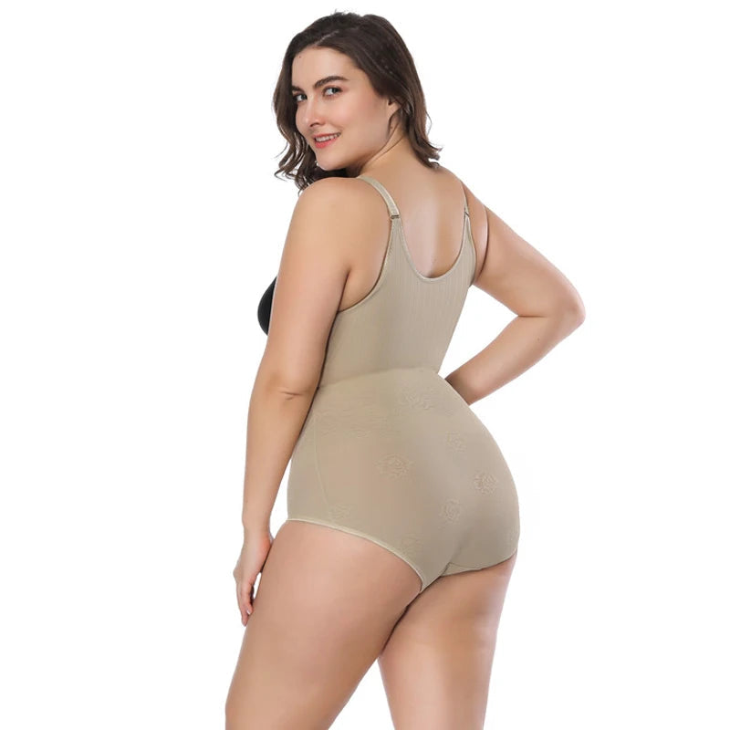 Women’s Sexy Slimming Shapewear – Plus Size Waist Trainer Bodysuit