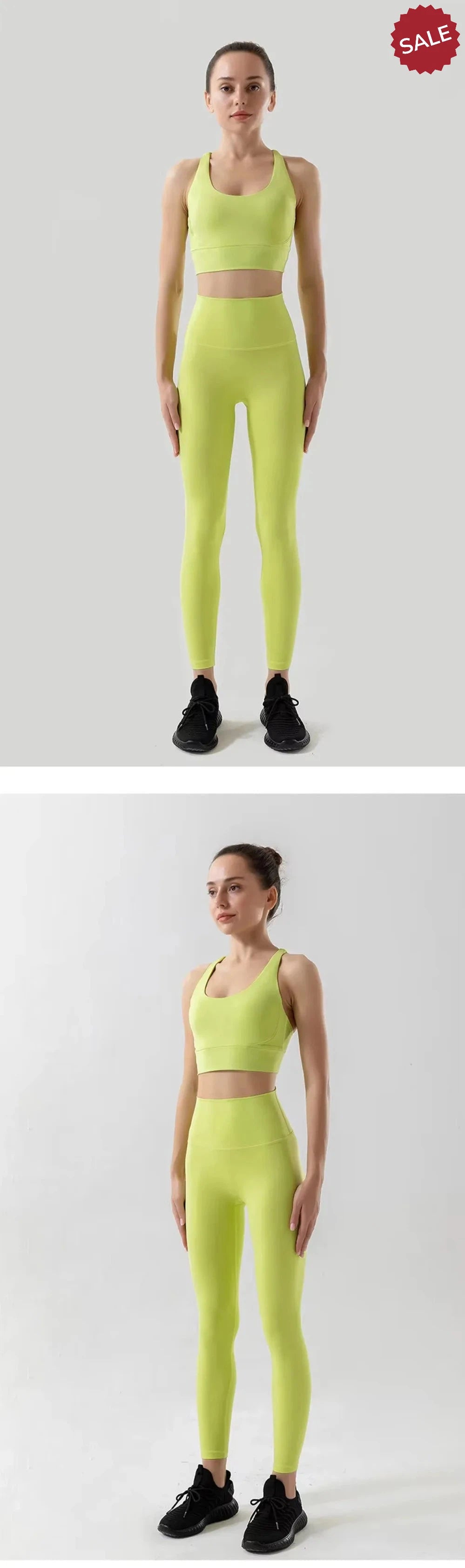 Women’s Sportswear Yoga Set - Leggings & Bra Fitness Outfit