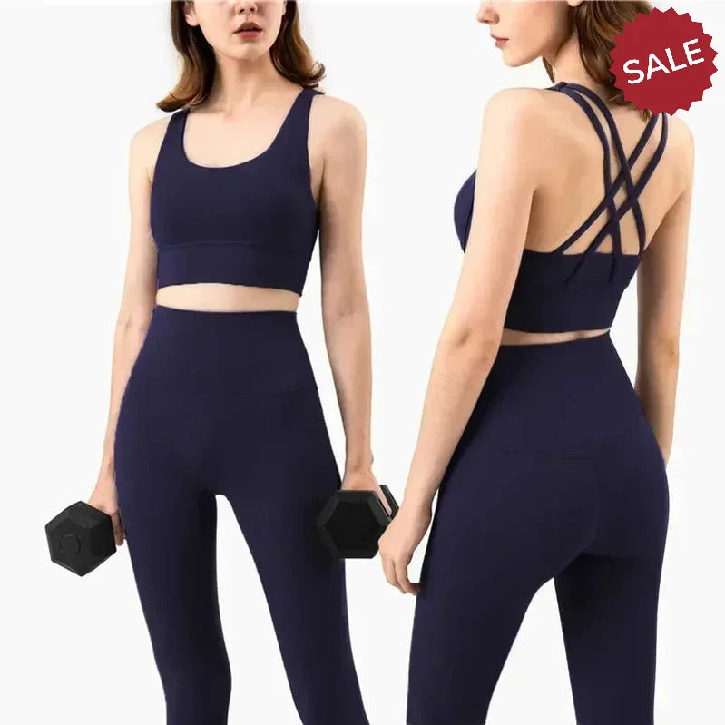 Women’s Sportswear Yoga Set - Leggings & Bra Fitness Outfit